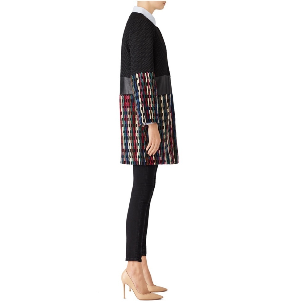 LAVAND. • Twill Colorblock Coat Jacket - Picture 4 of 6